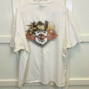 Harley Davidson Austin TX Taz 3XL Graphic T-shirt